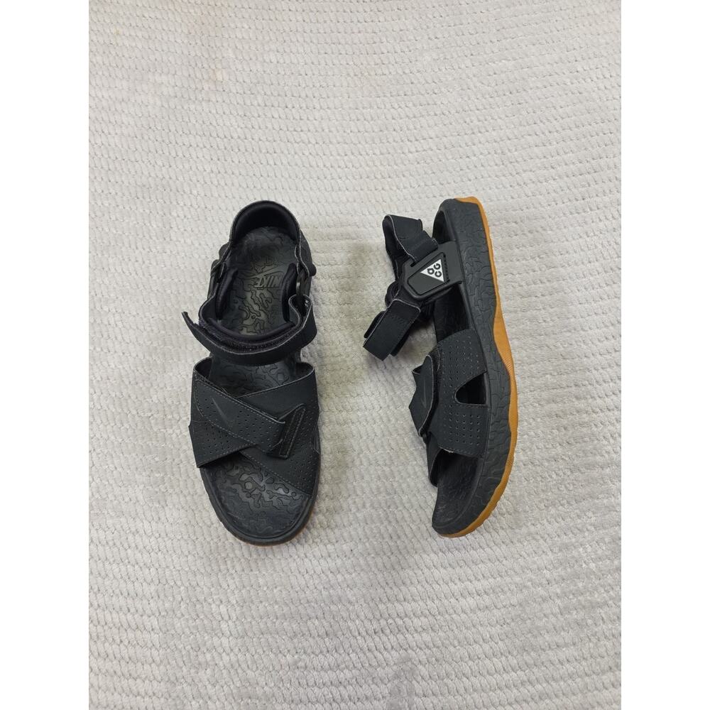 Nike ACG Sandals Mens Size 12 Air Deschutz 2020 Triple Black CT2890-005